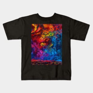 Tie Dye Galaxy Kids T-Shirt